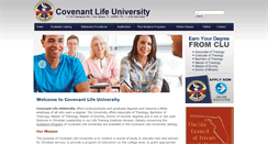 Desktop Screenshot of cluniversity.net