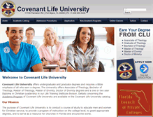 Tablet Screenshot of cluniversity.net
